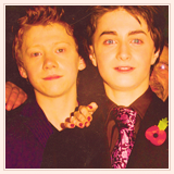 rupelover:  Rupert Grint with people [x] ↳ Daniel Radcliffe 