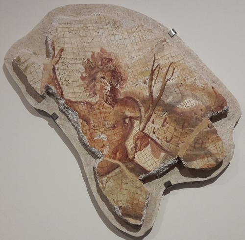 Roman fresco fragment* 3rd century CE* Finca del Secretario, Fuengirola* Museo de Málaga, Spain.sou