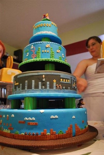 Porn isquirtmilkfrommyeye:  Nintendo themed cakes! photos