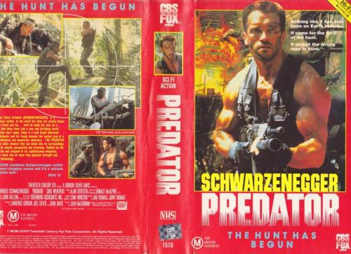 Predator (1987, John McTiernan) USA A team of commandos on a mission in a Central American jungle fi