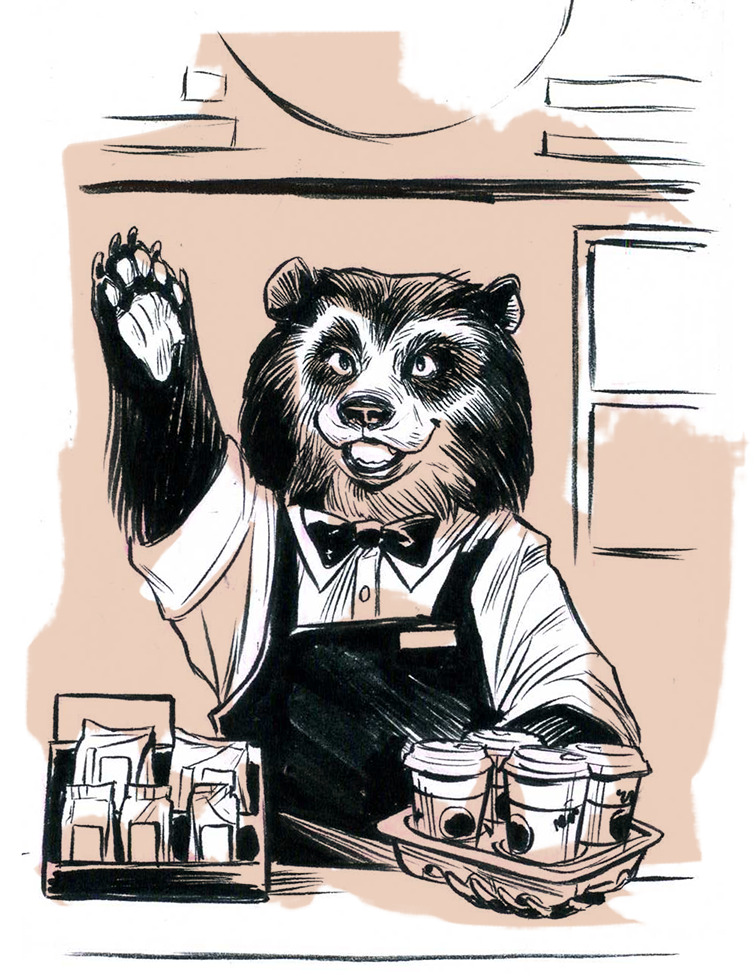 friendswithfangs:Some bearistas I’ve been posting on Twitter this week! I also