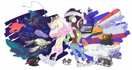Japan-Exclusive Splatfest Art