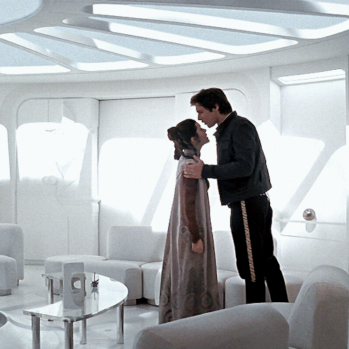 LEIA ORGANA & HAN SOLO Star Wars: The Empire Strikes Back (1980)