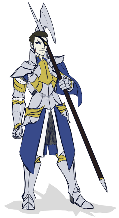 vartiusdraws:I decided to design an armored Demacian lady :P Might even turn it into a fully fledged