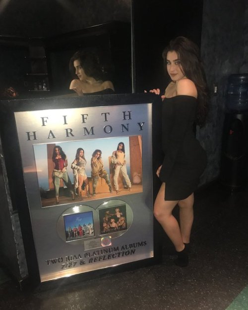 5hontour:laurenjauregui: WE’RE 2 TIMES PLATINUMMMM!! Thankyouuu @riaa_awards &amp; @s