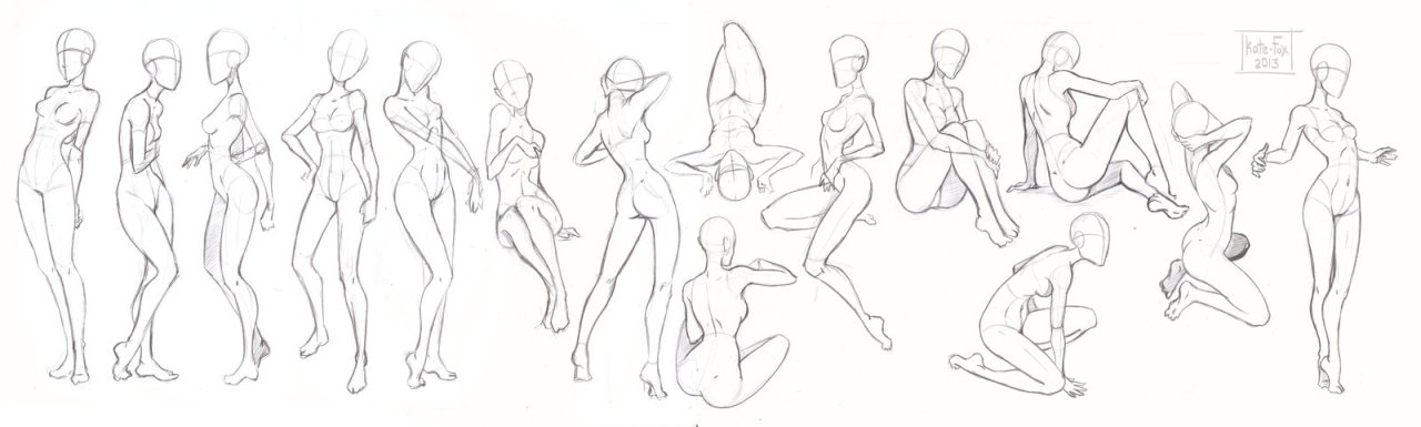 breathofideas:  Pose Studies &copy; Kate-Fox 