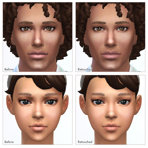 Skin Texture Overhaul Updatedlong time no post…!The last few months,I was tied up with my per