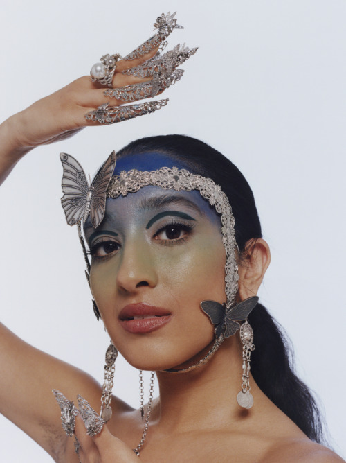 inshaallah:  RAVEENA — OFFICE MAGAZINEph. Lea Winkler, styled by Jay Khendar