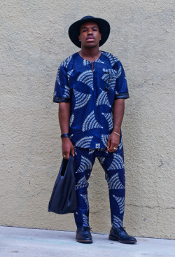 mensfashionnow:  West African Fabrics, Designed