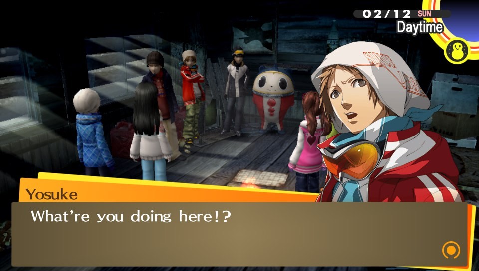 jfx:  MY FAV PART IN PERSONA 4 GOLDEN IS WHEN YOU PICK TO HANG OUT WITH THE GUYS