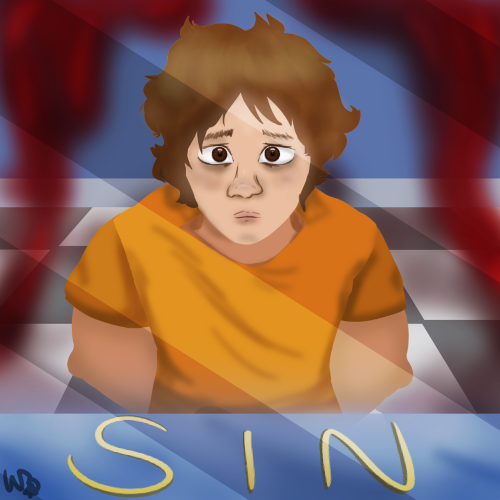 When You Look Into The Mirror, You See Yourself As You Feel, But What The Mirror Sees Is The Sin Behind