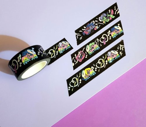 Washi tapes I designed for my micro line “Rest in Beaches”Available in my storenvy of course! https: