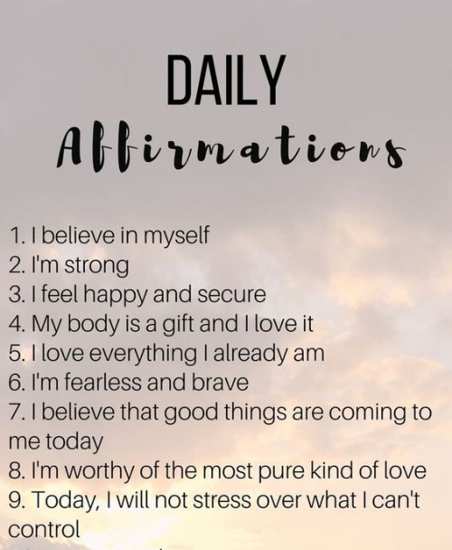 buddhaprayerbeads:   Simple helpful affirmations. 