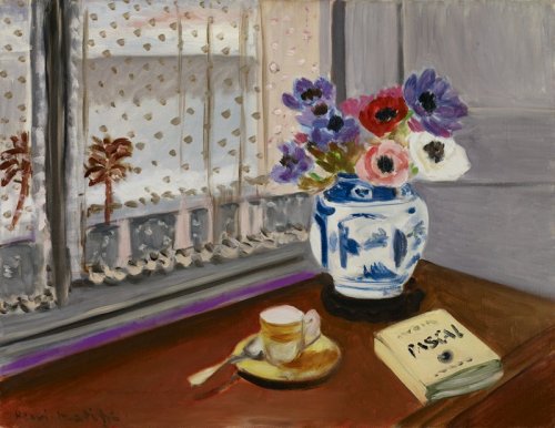 artist-matisse:Still Life with Pascal’s “Pensées”, Henri Matisse, 1924, Minneapolis Institute of Art