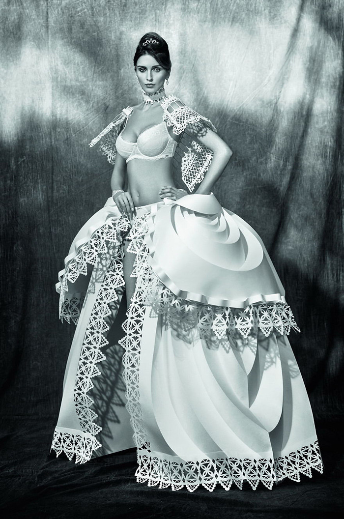 culturenlifestyle:  Paper Wrapped Bride Delivered Asya Kozina is a magician who turns