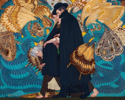 thepolishstufflove:“The War and Us” (1917-1923) by Edward Okuń (Polish,1872–1945 National Museum in 