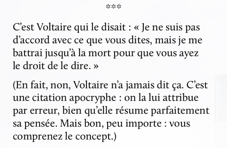 Curiosites Voltairiennes Curiosites Voltairiennes