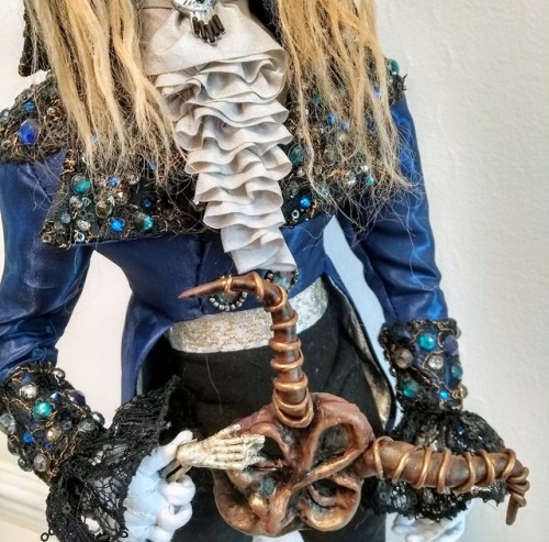 Finished another rag doll, Jareth the Goblin King form Labyrinth.