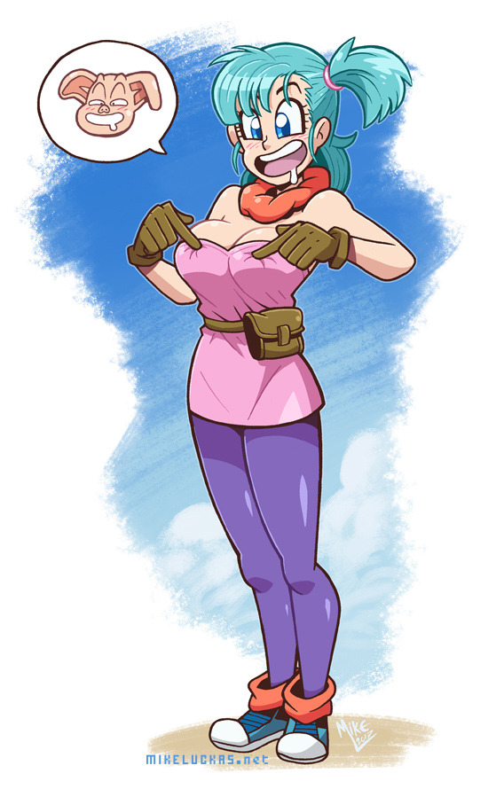ninsegado91: grimphantom2:   mikeluckas: #EVERYBULMA Love these Bulma drawings! XD