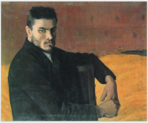 Santiago Rusiñol i Prats, Portrait of the sculptor Carles Mani 1895Cau Ferrat Museum, Sitges