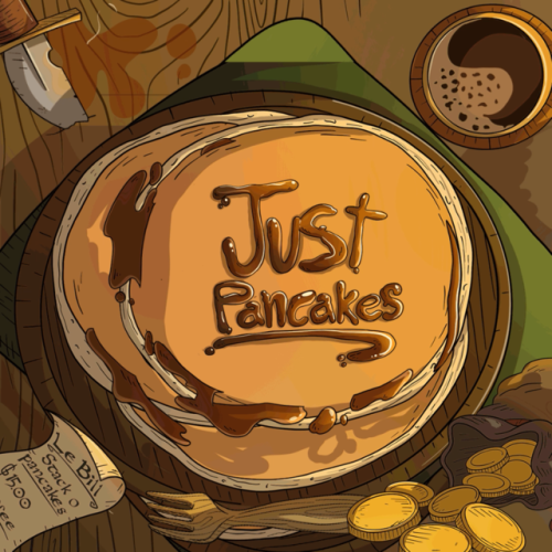 NEW LAUNCHJUST PANCAKESThree wizards run a struggling tavern on the Hero’s Road. Lucky for them, the