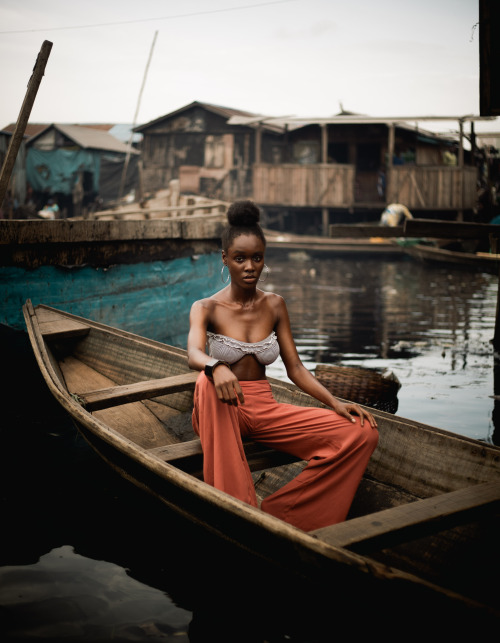 Honey: The Soak - An Exclusive Editorial featuring Ifeoma Nwobu By Manny Jefferson. She has only but