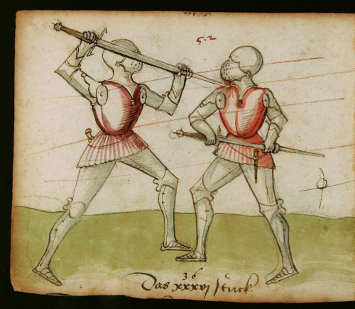Jörg Wilhalm, Fechtbuch, Fencing book, 1520. Including blood &amp; deathblow. Ink drawing. Oettingen