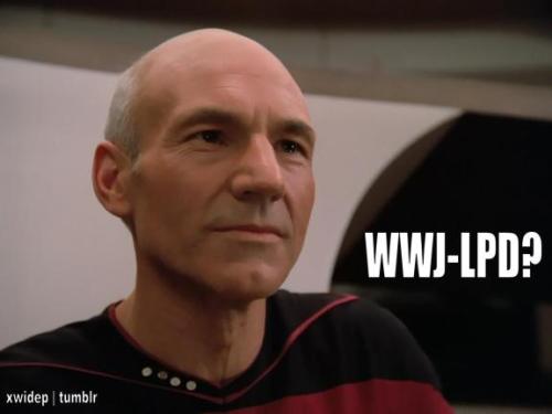 What would Jean-Luc Picard do?