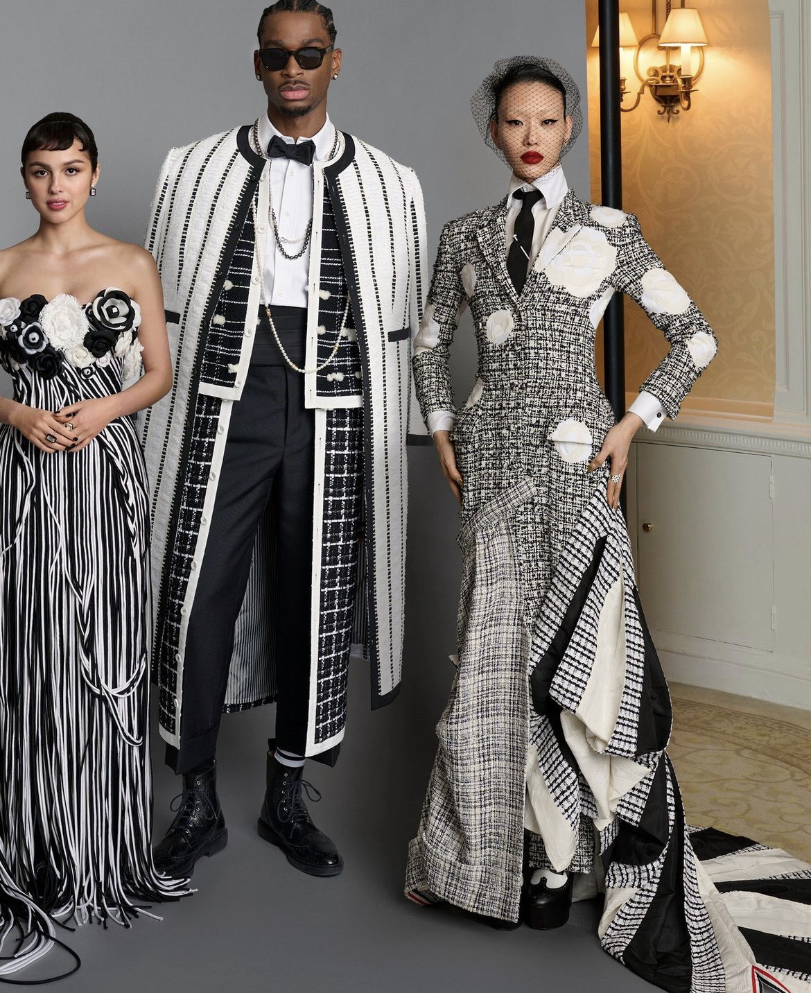 Shai Gilgeous-Alexander wore Thom Browne @ Met Gala 2023