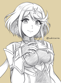 adricarra-art:    I really want to play Xenoblade 2 ;v;  