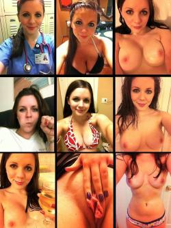 sexonshift: #sexynurse #scrubs  Some old pics but a few we hadn’t seen 