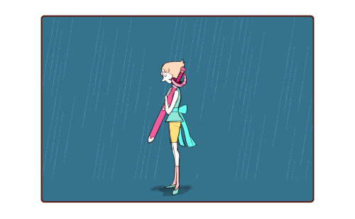 oxlxlo:1h drawing “ Rain ” “I’m here”