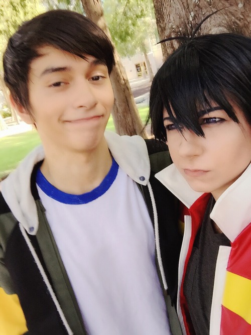 bridoof:Space boyfriends âœ¨ðŸ‘¾âœ¨ did a quick test and shoot for these two today in prep for AFO this weekend~