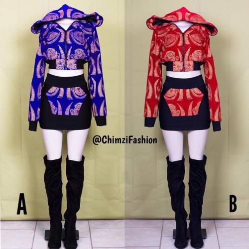 A or B? Order now form Chimzifashionhouse.com the link is on my bio. @chimzifashion  @chimzifashion 