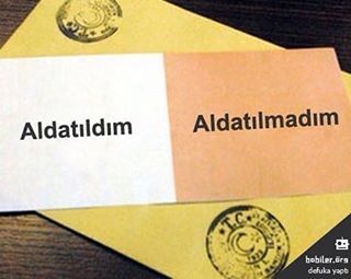 Aldatıldım
Aldatılmadım
bob...