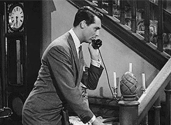unpretty: cary grant’s face in arsenic and old lace is honestly a treasure not
