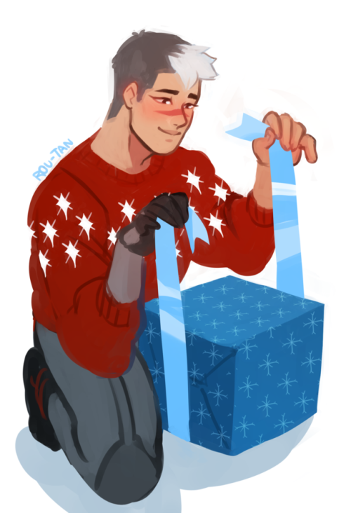 rou-tan:Sheithmas Day 5 ✨✨ Present wrapping