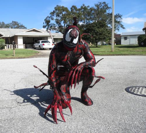 costrader:  Troa just uploaded this EPIC Carnage Cosplay to CosTrader, and he is accepting commissions on his Spiderman inspired costumes!