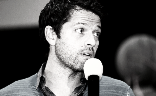 Misha Collins @BurCon!