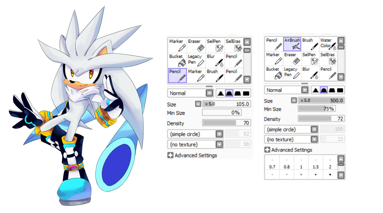 FIND ME ON COHOST AND TUMBLR on X: #realsonicartist sonic characters are  the easiest thing for me to draw, so i find myself drawing them a lot!  (half of the mighty sprites