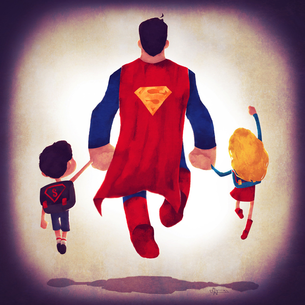 failed-mad-scientist:  Andry Rajoelina art is amazing and it makes me smile Family