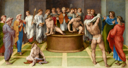 Saint Augustine Baptizing the Catechumens,