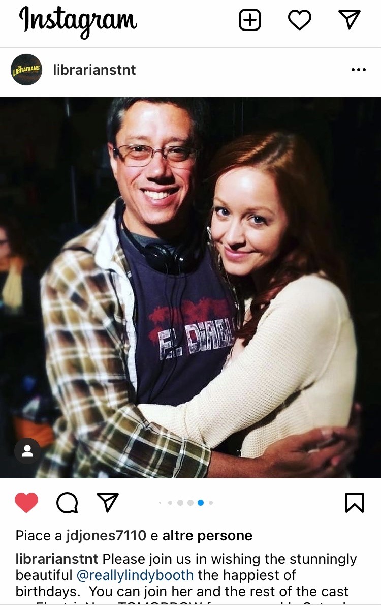Dating lindy booth 