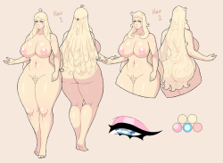 Thicksexyasswomen:  Drakdoodles:  Drakdrawings: Name: Lunarette Fortuna Formosa (Luna)Age: