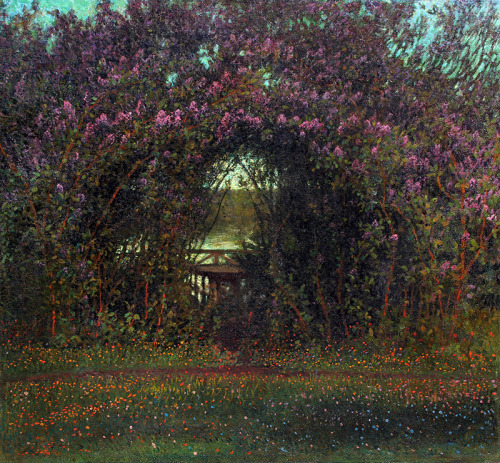 sbsebek: Anselm Schultzberg (1862-1945) The Secret Garden