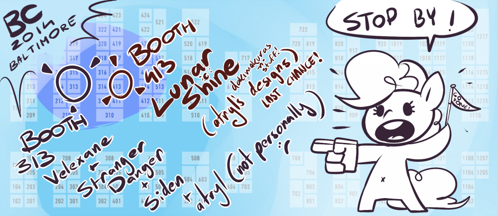atryl:  BronyCon 2014 Heyo! I’m not going to BronyCon this year, but my prints