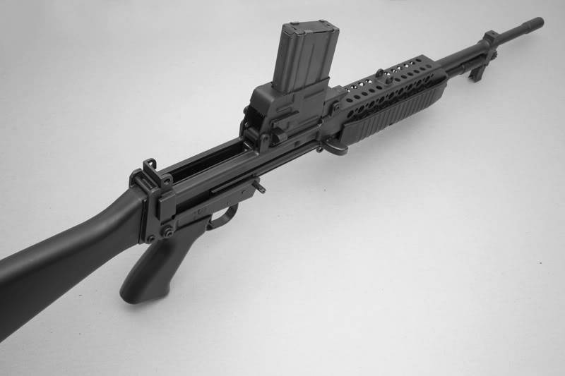 cerebralzero:  thearmedgentleman:  gunrunnerhell:  Robinson Arms M96 Based slightly