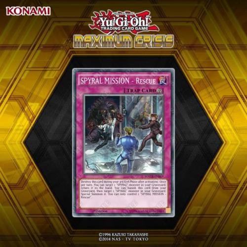 Images from Konami’s own Facebook pageSorry I’m so late! Konami unveiled the new SPYRAL cards a week