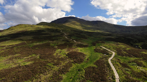 Ben Vorlich and Loch Earn I brought my drone along for a mountain walk because I wanted to see the m