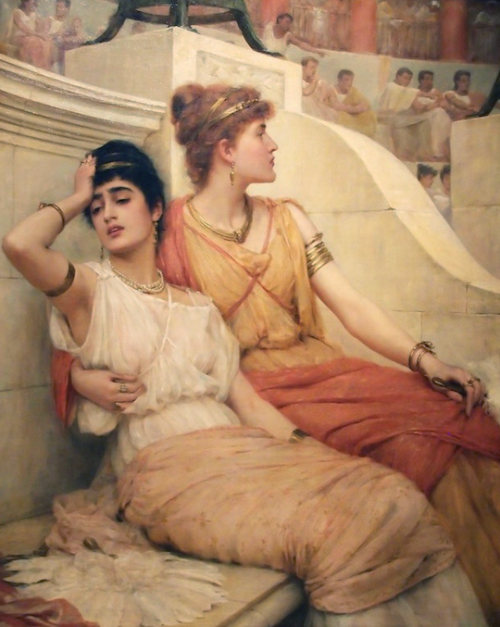 kristmaskiller: leodoe: fordarkmornings: A Roman Holiday, 1889. Frank Markham Skipworth (British, 18